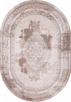 Ковер Armina 03704 brown/brown овал