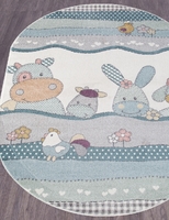 Ковер Merinos Sofit 2484 light cream овал