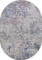 Ковер Armina 03851 blue/blue овал