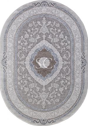Ковер Armina 03874 blue/blue овал